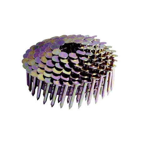 Tinkertools 0.75 x 0.12 x 15 in. Wire Collated Galvanized Coil Roofing Nail 7200 Count, 7200PK TI2595831